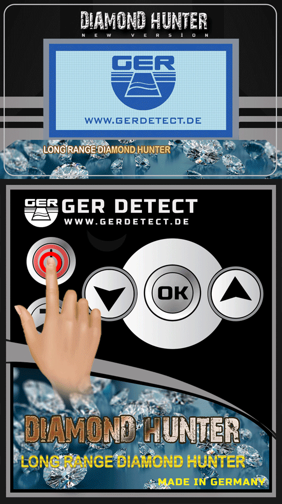 détecteur de diamant et pierre precieuse